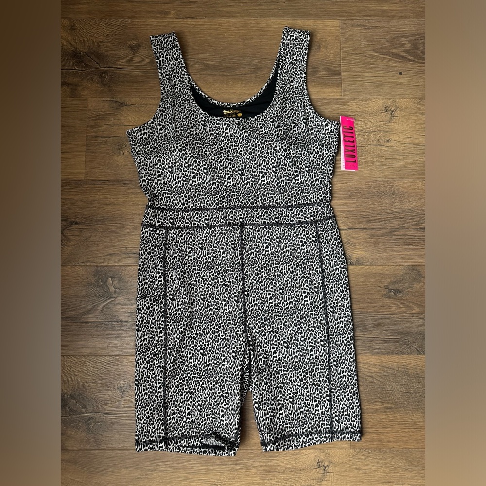 Lilly Pulitzer Luxletic Everetta Jumpsuit Size XL NWT